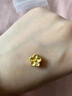 同心鳳黃金小桃花轉(zhuǎn)運珠手串硬金999足金桃花黃金手鏈串珠送女友 0.5g,桃花轉(zhuǎn)運珠-多退少補(bǔ) 曬單實拍圖