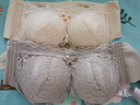 浪莎內衣女士文胸薄款小胸聚攏收副乳防下垂調整型無(wú)鋼圈蕾絲送老婆 淺紫+綠色【2件裝】 90A 40碼【AB通杯】 曬單實(shí)拍圖