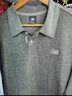 NEW BALANCE 七夕禮物25年男款休閑百搭舒適POLO短袖N(xiāo)FF27011 BK M 曬單實(shí)拍圖
