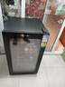 海爾全冷藏保鮮冰吧家用紅酒柜恒溫恒濕客廳辦公室透明玻璃單門(mén)小型迷你冰箱飲料茶葉水果展示立式超薄 92L熱銷(xiāo)款【全冷藏+數顯控溫+酒架+燈光】 曬單實(shí)拍圖