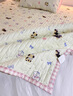 無(wú)印良品A類(lèi)卡通全棉抗菌床墊遮蓋物1.5x2米單人宿舍家用薄款可折疊床褥子 蝴蝶結狗狗【100%精梳全棉】 150cm*200cm 【床褥單件】 曬單實(shí)拍圖