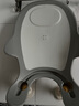 iuu嬰兒洗屁屁神器 可坐躺新生兒浴盆用品 洗寶寶屁股洗澡躺托支架 【TPE軟膠】洗屁屁架丨月牙灰 【可調(diào)高度/角度】 曬單實(shí)拍圖