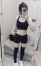 NEVER ME運(yùn)動內(nèi)衣女高強(qiáng)度健身背心瑜伽服跑步防震防下垂聚攏外穿 曬單實(shí)拍圖