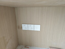 公牛（BULL）開關(guān)插座 一位電腦打線型六類插座奶油風(fēng)G12T102B 暮雪白 曬單實(shí)拍圖