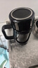 富光玻璃杯男女辦公雙層大容量水杯帶把茶水分離泡茶杯子帶茶隔 曬單實拍圖