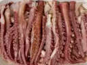 一蝦一世界新鮮冷凍大號三去魷魚系列 生鮮火鍋燒烤食材海鮮水產(chǎn) 魷魚須 4斤(凈重)  【固形物70%】 曬單實(shí)拍圖