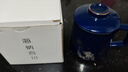天喜（TIANXI）陶瓷茶杯辦公室男士高檔水杯帶蓋茶水分離泡茶辦公杯400ml 曬單實拍圖