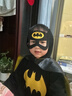 宇龍童話(huà)萬(wàn)圣節兒童服裝幼兒園男童化妝舞會(huì )蝙蝠俠cosplay演出服裝春秋款 1937秋裝套裝+披風(fēng)眼罩 120 碼建議身高1.1米左右 曬單實(shí)拍圖