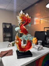 赟婭入戶玄關(guān)壁酒柜如魚得水擺件招財大型客廳辦公室裝飾喬遷新居禮品 如魚得水擺件 （紅色） 曬單實拍圖