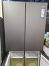 海爾（Haier）「山茶花-曜夜」502升雙擎恒鮮艙雙系統全空間保鮮594mm超薄零嵌十字冰箱BCD-502WGHTD1CYXU1 曬單實(shí)拍圖