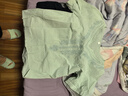 KAHTOP2025夏新款款v領(lǐng)棉麻襯衫文藝寬松顯瘦套頭刺繡短袖繡花上衣潮BYX 淺藍(lán)色 M 曬單實(shí)拍圖