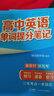 張雪峰 2025版高中英語單詞提分筆記 高中提分筆記英語 高考高頻考點大全重點難點突破高一高二高三上下冊教材同步復習資料 張雪峰 曬單實拍圖
