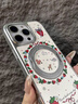 珂莉蔓適用蘋果16promax手機(jī)殼磁吸指環(huán)扣支架iphone16promax保護(hù)套防摔散熱皮質(zhì)高級(jí)可愛女生-草莓動(dòng)物 曬單實(shí)拍圖