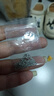 君念玉老鳳凰金店盒子鏈麻花鏈999足銀項鏈穿珠鏈女長款毛衣鏈子18K 適合小孔吊墜的針式鏈1毫米 曬單實拍圖
