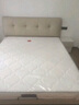 全友家居 頭層牛皮床奶油風(fēng)床頭軟包靠背臥室家用1.8米雙人床國(guó)家補(bǔ)貼 曬單實(shí)拍圖