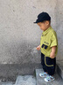 G.DUCKKIDS小黃鴨童裝兒童套裝男童夏裝新中式1-2歲寶寶衣服夏天中國風(fēng)短袖 綠色 90 建議1~2歲【 80-90cm】cm 曬單實(shí)拍圖