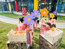 萌乎桃桃露中秋漢服女童2025新款夏季中國風(fēng)連衣裙公主裙襦裙 粉色120 曬單實(shí)拍圖