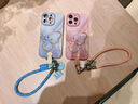 雅好適用蘋(píng)果17手機(jī)殼iphone17promax新款女17pro時(shí)尚16pro帶掛繩15pro優(yōu)雅蝴蝶14pro高級(jí)感全包防摔套 羽紗半邊優(yōu)雅蝴蝶粉【短款手腕掛繩】淺粉色 iPhone16 曬單實(shí)拍圖