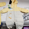 巴拉巴拉童裝嬰兒羽絨服連體衣2025寶寶冬裝加厚哈衣爬服萌趣208425120214 曬單實(shí)拍圖