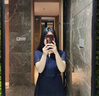 愛特愛（EITIE）優(yōu)雅女裝通勤收腰顯瘦2025夏季新款一步裙極簡純色連衣裙B2507676 極簡黑20 L (165) 曬單實拍圖