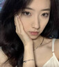 中國黃金（CHINA GOLD）S925銀小星星半鐲手鏈女款輕奢簡約感手鐲情人節(jié)生日禮物送女友 小星星手鏈 曬單實(shí)拍圖