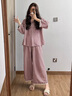 天丂亞麻涼拖鞋女居家木地板四季室內(nèi)家用軟底布藝透氣交叉帶盆底吸汗 波浪交叉帶沙色 35-36 曬單實拍圖