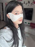 GOLOVEJOY防曬面罩女夏季防紫外線遮陽口罩臉基尼半臉透氣冰絲跑步蝴蝶掛耳 A款 暖米杏[遮顴骨防曬斑] 曬單實拍圖