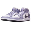 耐克男子籃球鞋AJ1 JORDAN 1 MID運(yùn)動(dòng)鞋DQ8426-145白紫42 曬單實(shí)拍圖