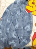 潔麗雅【100%純棉一等品】女士睡衣女開(kāi)衫長(cháng)袖長(cháng)褲帶胸墊可外穿家居服女 【100%棉】浮島冰川 412298 XL （建議120-140斤） 曬單實(shí)拍圖