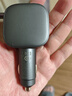 ANKER車載充電器UFCS75W自帶線伸縮線pd45W汽車點煙器超級快充頭12v/24v轉(zhuǎn)換器適用華為小米手機(jī) 黑色 曬單實拍圖