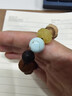 初嘉 天然原礦綠松石單珠 網(wǎng)花綠松石散珠 綠松石配珠單顆圓珠串珠子 直徑10mm一顆送地大證書(shū) 曬單實(shí)拍圖