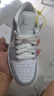耐克NIKE男女休閑鞋喬丹AJ1小迪奧 JORDAN 1運動(dòng)鞋DC0774-105白灰35.5 曬單實(shí)拍圖