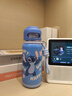 迪士尼（Disney）兒童保溫杯316L不銹鋼直飲吸管水杯兩用史迪奇男女學(xué)生上學(xué)水壺 25028藍色 480ml 曬單實(shí)拍圖