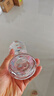 滿朝佳凱蒂貓喝水杯女生高顏值可愛家用牛奶果汁飲料玻璃水杯透明啤酒杯 啤酒杯-HELLO KITTY款 曬單實拍圖