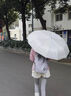 小米之家同款全自動雨傘大號加固加厚雙人晴雨兩用傘折疊抗風遮陽傘太陽傘 24骨《酒紅》直徑≤1.05米 曬單實拍圖