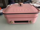 BRUNO【國家補(bǔ)貼】二代多功能鍋  家用電火鍋蒸煮炒一體機(jī) 不沾煎烤料理鍋5L BOE123限定櫻花粉色 曬單實(shí)拍圖