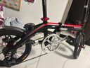 邦德富士達(dá) 折疊自行車(chē)男女成人16寸禧瑪諾7級(jí)變速小公路跑車(chē)青少年學(xué)生單車(chē) 黑紅 16英寸 曬單實(shí)拍圖