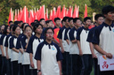 藍(lán)之旺 畢業(yè)短袖T恤定制學(xué)生班服polo衫小學(xué)六年級(jí)畢業(yè)紀(jì)念服裝訂做衣服 藏青領(lǐng) L 曬單實(shí)拍圖