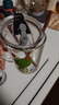 舒齊兒童牛奶杯學(xué)飲杯家用寶寶沖泡奶粉杯帶刻度杯吸管帶把玻璃水杯 曬單實拍圖