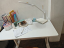 奇妙屋兒童學(xué)習桌書(shū)桌可調節桌椅中小學(xué)生課桌家用書(shū)桌實(shí)木貼面大白桌子 100*60cm單桌 曬單實(shí)拍圖