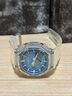 卡西歐（CASIO）男表gshock2100農家八角橡樹(shù)運動(dòng)明星同款情侶表送男友七夕禮物 GA-2100BM-7A2透明款藍白 曬單實(shí)拍圖