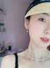 銀瑜 復(fù)古簡約氣質(zhì)輕奢仿和田玉耳環(huán)女國風(fēng)耳墜玉石高級感女神耳環(huán) 新中式復(fù)古風(fēng)耳扣 曬單實(shí)拍圖