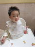 ONCEPLAN嬰童一次性圍兜 輔食喂飯兜防水抗菌口水巾新生兒圍嘴兒童野餐 【24片】Oliver與芒果*1 曬單實(shí)拍圖