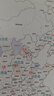 中國城市旅行足跡標記圖旅游打卡地圖DIY辦公室客廳臥室兒童房填色涂鴉裝飾畫地理認知市級劃分標記 73cm*55cm（小尺寸） 油畫布（送6色彩筆和圖釘） 曬單實拍圖