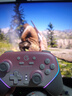 蓋世小雞（GAMESIR）超新星無線游戲手柄帶底座 適用switch2手機PC安卓Steam電腦NS2pro電視體感藍牙有線粉色雙人成行 曬單實拍圖