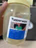 特百惠（Tupperware）吸吸罐550ml女生學(xué)生密封帶吸管水杯子夏季自制飲品奶昔 奶黃色 曬單實(shí)拍圖