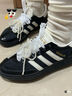 阿迪達斯 （adidas）ADIDAS HANDBALL SPEZIAL 休閑板鞋德訓(xùn)鞋 JP5669 黑色 37 曬單實拍圖