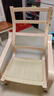宜家（IKEA）POANG波昂布藝沙發(fā)椅單人休閑椅陽(yáng)臺(tái)客廳辦公室躺椅 米色/基尼薩 曬單實(shí)拍圖