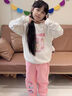 小馬寶莉女童褲子秋季中大童運(yùn)動(dòng)休閑長(zhǎng)褲春秋款針織百搭薄款兒童衛(wèi)褲童裝 粉 云朵小馬三連X 130 曬單實(shí)拍圖