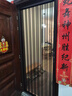 金剛網(wǎng)紗窗門家用鋁合金隱形紗門伸縮推拉式防盜門無軌折疊防蚊門 新款低軌金剛網(wǎng)無軌紗門灰色 曬單實拍圖